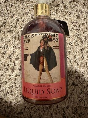 Pomegranate Liquid Soap - Pink Bottle